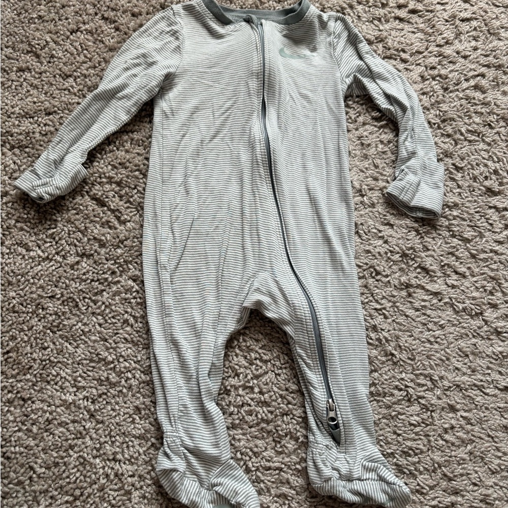 Nike 6 months bamboo sleeper pajamas